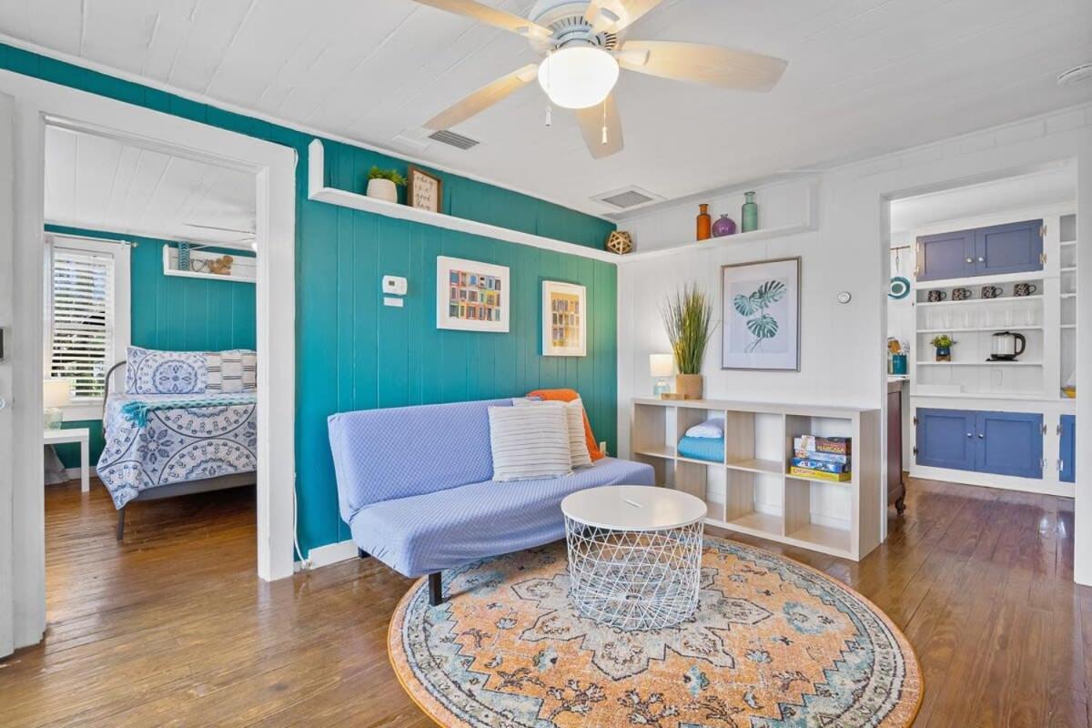 Marvelous Mermaid Bungalow, Dog-Friendly Upstairs Apt In Prime Vilano Beach St. Augustine Esterno foto
