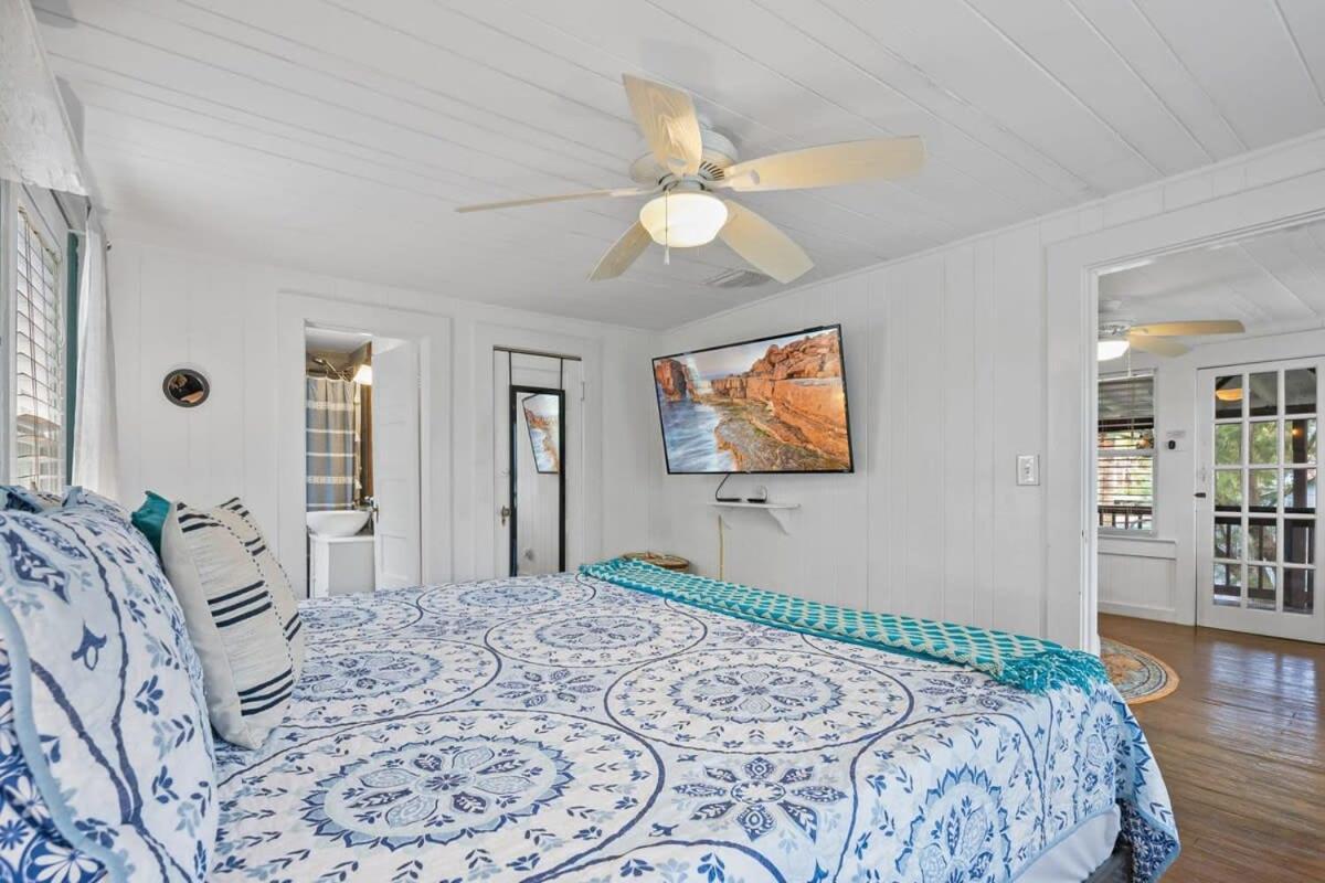 Marvelous Mermaid Bungalow, Dog-Friendly Upstairs Apt In Prime Vilano Beach St. Augustine Esterno foto